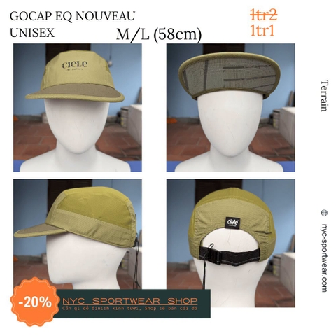 Mũ chạy bộ Ciele GOCap - EQ - Nouveau (Unisex)