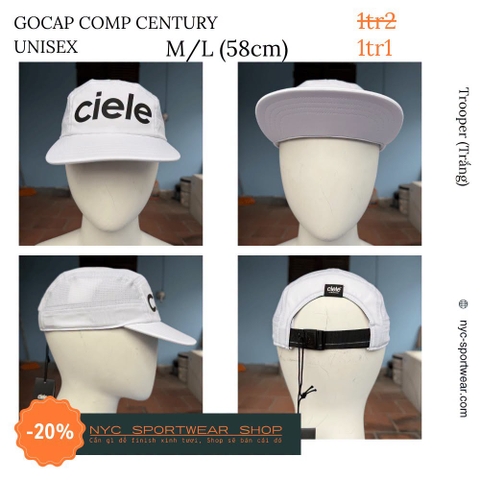 Mũ chạy bộ GOCap Comp Century (Unisex)