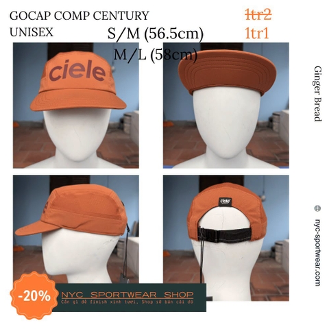Mũ chạy bộ GOCap Comp Century (Unisex)