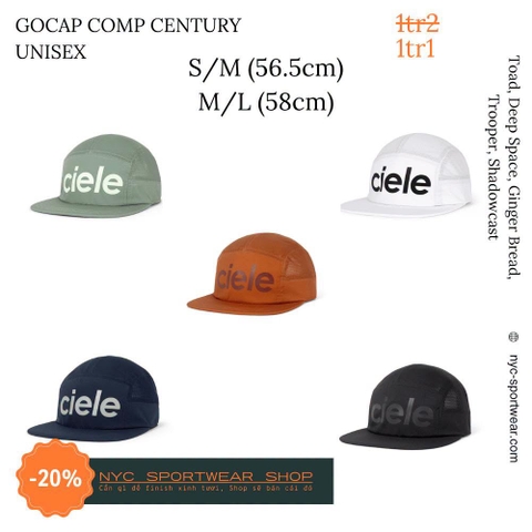 Mũ chạy bộ GOCap Comp Century (Unisex)