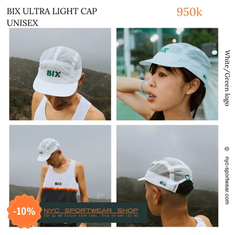 Mũ lưỡi trai BIX Ultra Light Cap (Unisex)