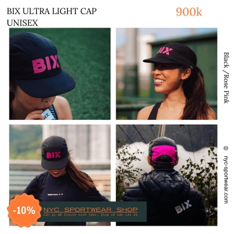 Mũ lưỡi trai BIX Ultra Light Cap (Unisex)