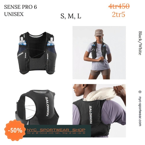 Vest chạy bộ Salomon Sense Pro 6 (2025) - Không kèm bình mềm