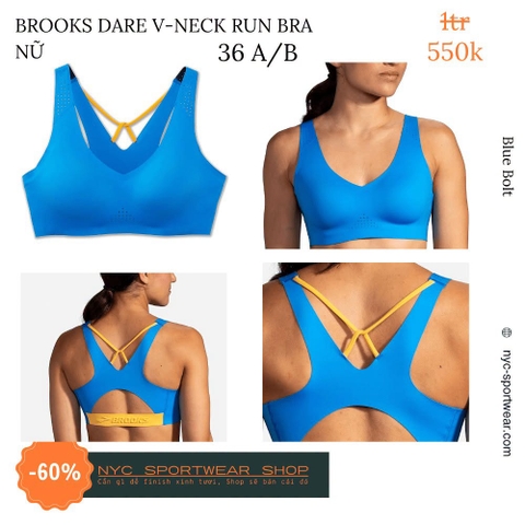 Áo Bra thể thao Brooks Dare V Neck Run Bra (Nữ)