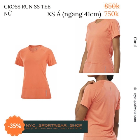 Áo Salomon Cross Run SS Tee (Nữ)