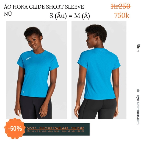 Áo Hoka Glide Short Sleeve (nữ)