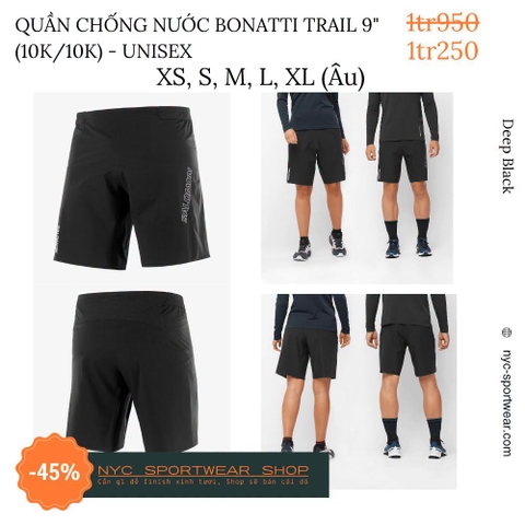 Quần chống nước Salomon Bonatti Trail Shorts (Unisex)