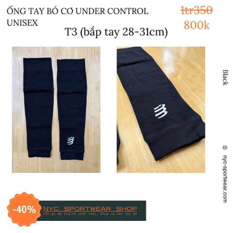 Bó ống tay Compressport Under Control Armsleeves (Unisex)