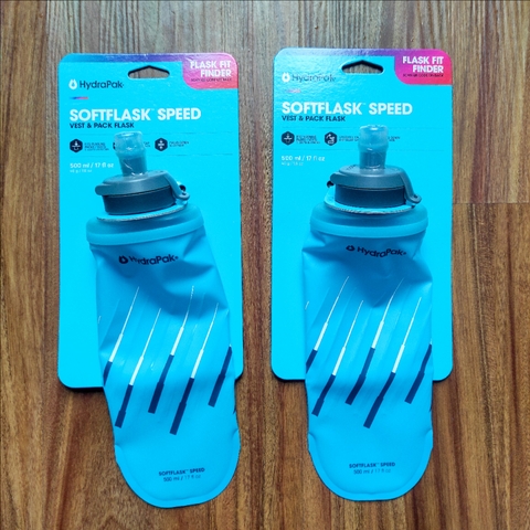 Bình mềm HydraPak SoftFlask Speed 500ml 2026 Thân dẹt