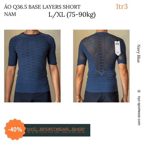 Áo đạp xe Q36.5 Base Layer Short Sleeve (Nam)