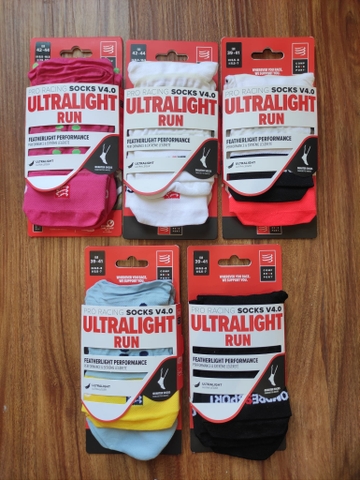 Tất cổ cao Compressport Pro Racing Socks v4.0 Ultralight High (Unisex)