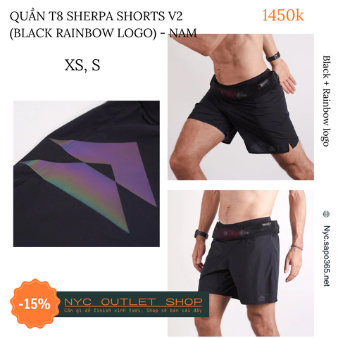 Quần T8 Sherpa shorts v2 (Nam)