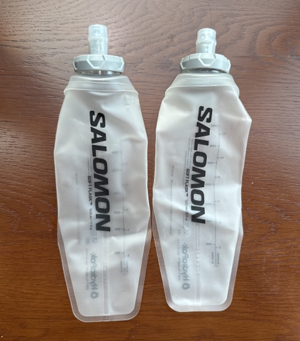 Bình mềm Salomon Soft Flask Ultra 500ml (1 cặp) - White (Trắng)