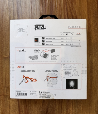Đèn Petzl IKO CORE 500