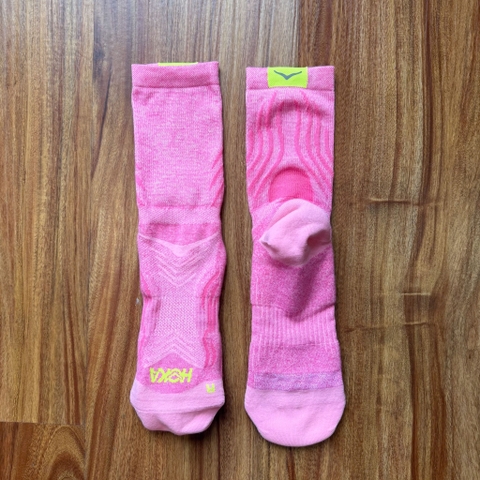 Tất cổ vừa Hoka Bondi Quarter Run Socks