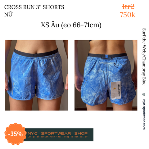 Quần Salomon Cross 3 inch shorts (nữ)