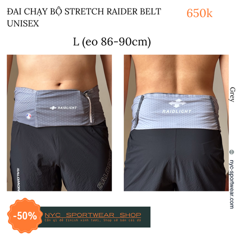 Đai chạy bộ Raidlight Stretch Raider Belt (Unisex)