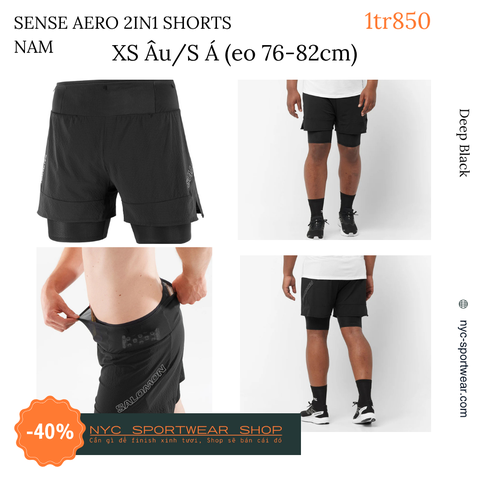 Quần Salomon Sense Aero 2in1 Shorts (Nam)