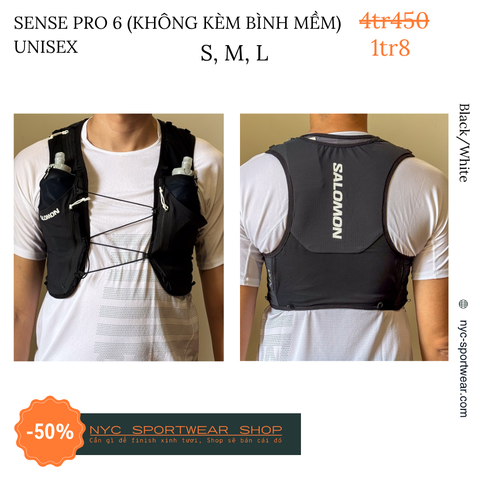 Vest chạy bộ Salomon Sense Pro 6 (2025) - Không kèm bình mềm