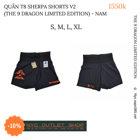 Quần T8 Sherpa shorts v2 (Nam)