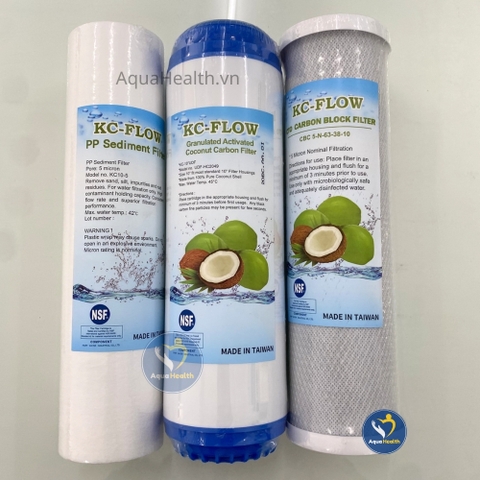 Bộ lõi 123 Đài Loan KC-Flow 10 inch
