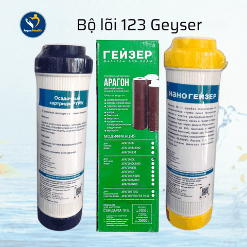 Bộ lõi 123 Geyser 10 inch