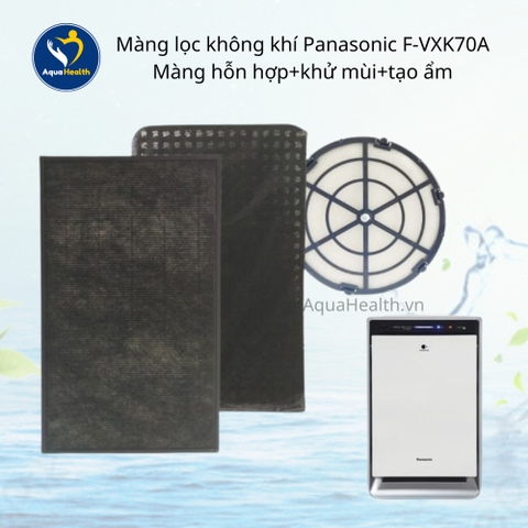 Màng Lọc Không Khí Panasonic F-VXK70A (Hỗn hợp, khử mùi và tạo ẩm)
