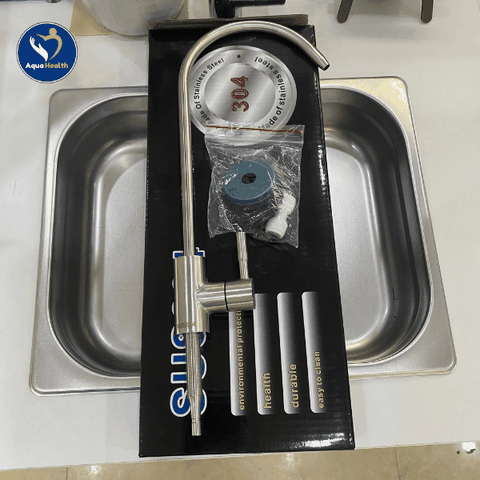 Vòi Nước Phi 6 Inox 304 Chuyên Dùng Máy Lọc Nước