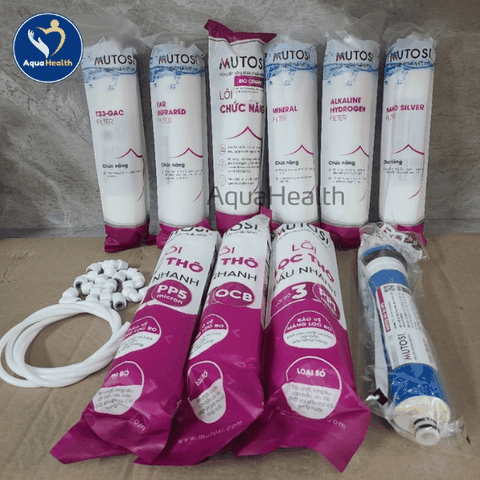 Bộ 10 Lõi Lọc Nước Mutosi