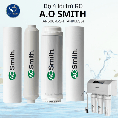 Bộ Lõi Lọc Nước A.O Smith AR600-C-S-1 (TANKLESS)