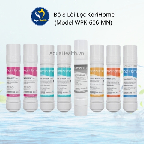 Bộ Lõi Lọc KoriHome (Bộ lõi lọc thô, Lõi RO, Bộ lõi chức năng)