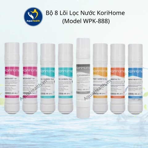 Bộ Lõi Lọc KoriHome (Bộ lõi lọc thô, Lõi RO, Bộ lõi chức năng)