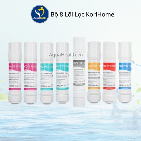 Bộ Lõi Lọc KoriHome (Bộ lõi lọc thô, Lõi RO, Bộ lõi chức năng)