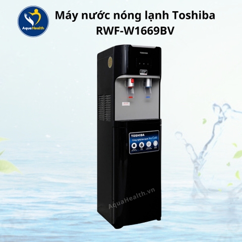 Máy Nước Nóng Lạnh Toshiba W1669BV(K1) (màu đen)