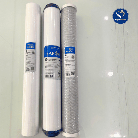 Lõi Lọc Nước 123 20inch Karofi - Linh Kiện Máy BCN/ RO Lắp Ráp