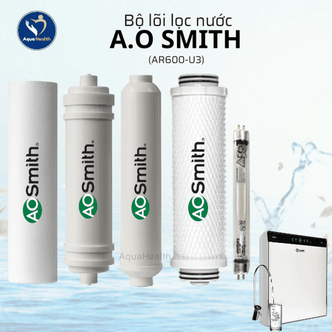 Bộ Lõi Lọc Nước A.O Smith AR600-U3