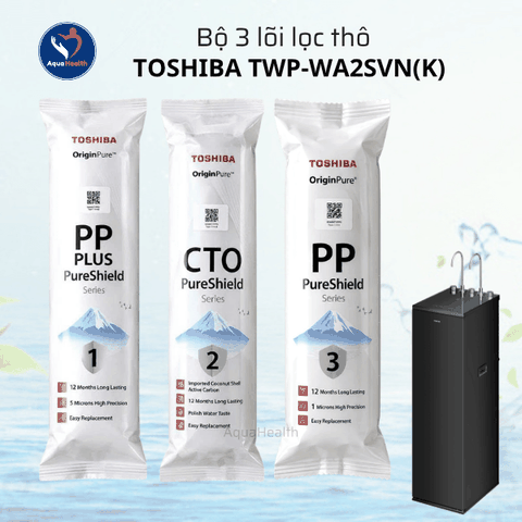 Bộ Lõi Lọc Nước Toshiba TWP-WA2SVN(K) – Gồm 10 Lõi