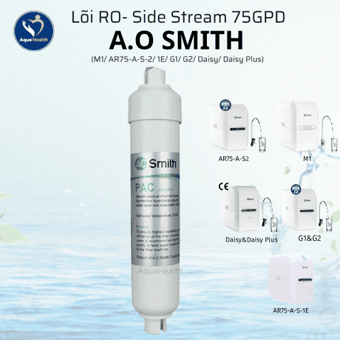 Bộ 5 Lõi Lọc Nước A.O Smith (M1/ AR75-A-S-2/ 1E/ G1/ G2/ Daisy/ Daisy Plus)