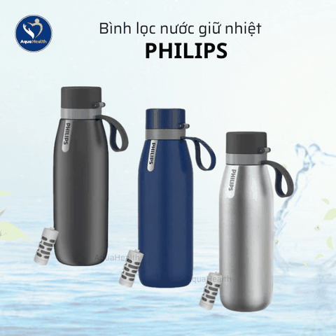 Bình Lọc Nước Giữ Nhiệt Philips AWP2772