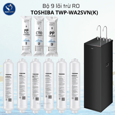 Bộ Lõi Lọc Nước Toshiba TWP-WA2SVN(K) – Gồm 10 Lõi