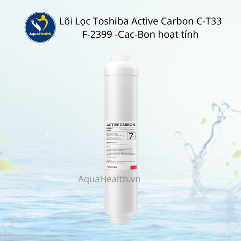 Lõi lọc Toshiba F-2399-Cac-bon hoạt tính (C-T33) - Lõi số 7