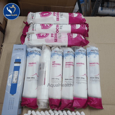 Bộ 10 Lõi Lọc Nước Mutosi