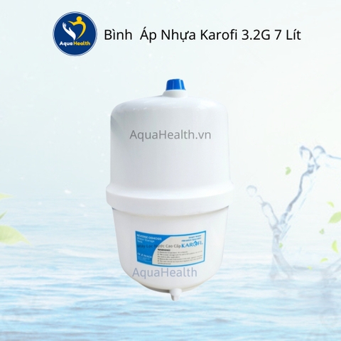 Bình áp nhựa Karofi 3.2G 7 lít - Hàng Chính Hãng