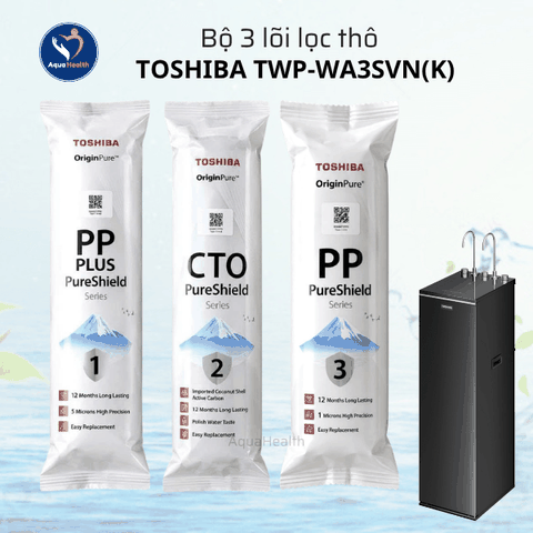 Bộ Lõi Lọc Nước Toshiba TWP-WA3SVN(K) – Gồm 10 Lõi