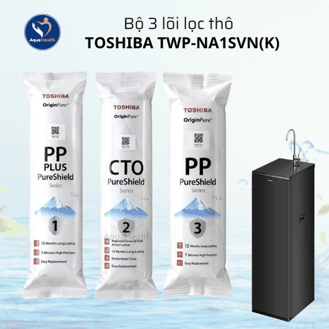 Bộ Lõi Lọc Nước Toshiba TWP-NA1SVN(K) - Gồm 10 Lõi