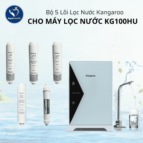 Bộ 5 Lõi Lọc Kangaroo KG100HU, KG100HU+, KG100US