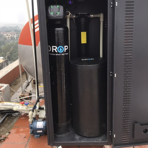 Hệ Thống Lọc Tổng Và Làm Mềm Nước Cho Gia Đình DROP CBF48PQ - Mỹ