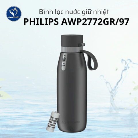 Bình Lọc Nước Giữ Nhiệt Philips AWP2772