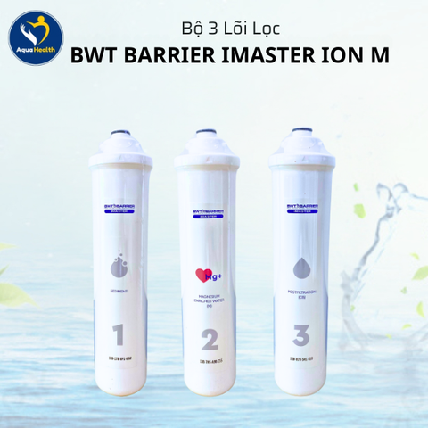 Combo 3 Lõi Lọc BWT Barrier IMaster Ion M