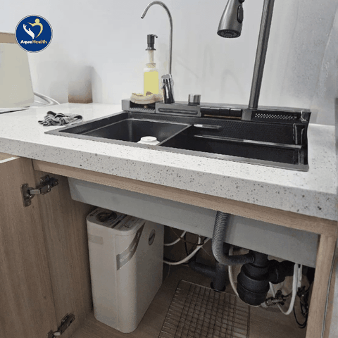 Máy Lọc Nước A.O Smith S400 - Thiết Kế Âm Tủ Và Để Bàn
